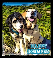 Business logo for Happy Scamper
