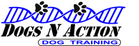 Business logo for Dogs ‘N Action