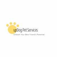 Business logo for upDog Pet Services