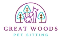 Business logo for Great Woods Pet Sitting 