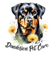 Business logo for Dandelion Pet Care
