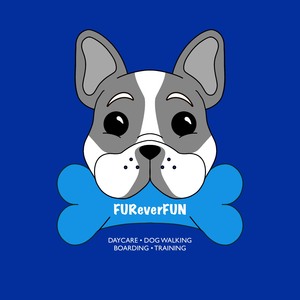 Business logo for FUReverFUN Dog Care Services