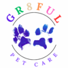 Business logo for Gr8ful Paws Pet Care