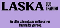 Business logo for Laska Dog Training