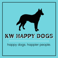 Business logo for kwhappydogs@gmail.com