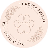 Business logo for Furever Friend Pet Sitting LLC