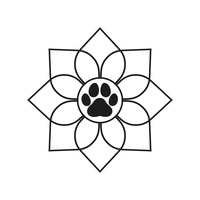 Business logo for Pawsitive Training with Jung
