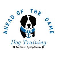 Business logo for Ahead of The Game Dog Training