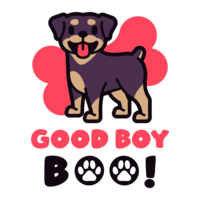 Business logo for Good Boy Boo!