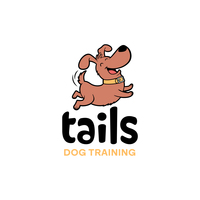 Business logo for Tails Dog Training LLC 