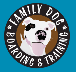 Business logo for Family Dog Boarding and Training SF