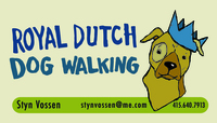 Business logo for Royal Dutch Dog Walking