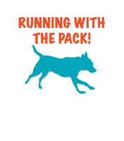 Business logo for Running With The Pack