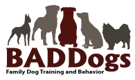 Business logo for BADDogsInc Family Dog Training & Behavior