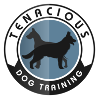 Business logo for Tenacious Dog Training 
