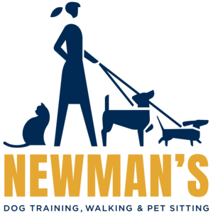 Business logo for Newman's Dog Training