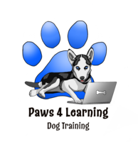 Business logo for Paws 4 Learning