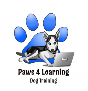 Business logo for Paws 4 Learning