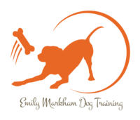 Business logo for Emily Markham Dog Training 