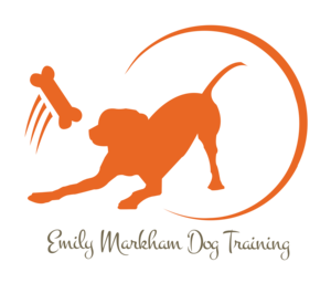 Business logo for Emily Markham Dog Training 